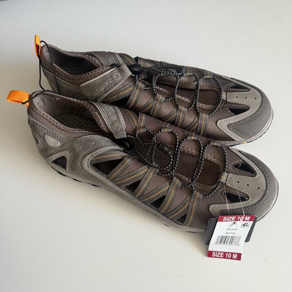 Eddie Bauer Men's Brown Breathable Water Shoes Size 10M